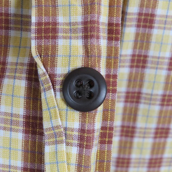 Nautica* Men's Short Sleeve Button‎ Down Curved Hem Pocket Chest Shirt~ Size XL - Picture 13 of 13